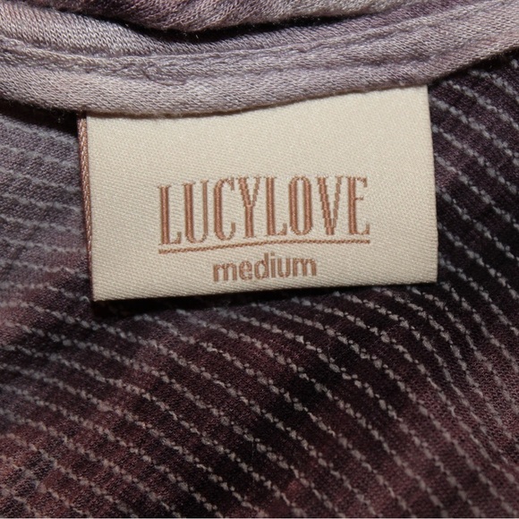 LUCY LOVE Women’s Medium Tie Dye Wrap Dress - Picture 2 of 2